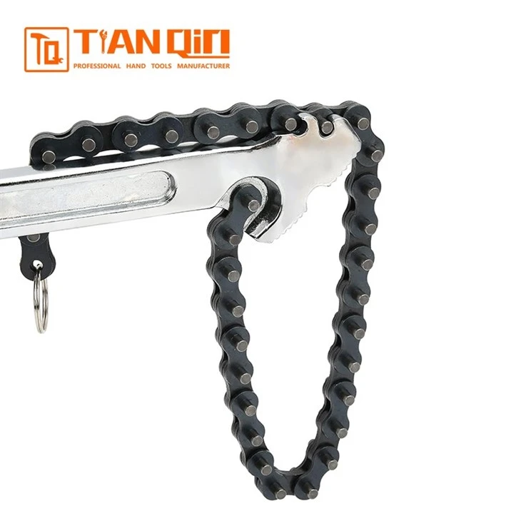45# Steel Forged Chain Wrench(Card Packing) suppliers